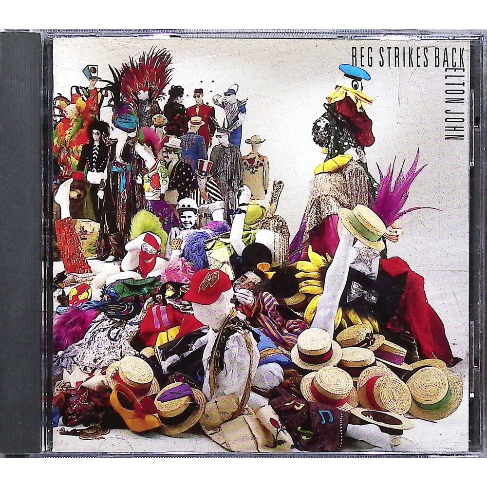 Elton John CD Reg Strikes Back 1988 MCA BMG Club Pop Rock Music